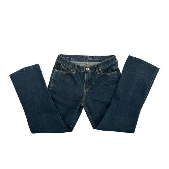 Wrangler Women's Denim Jeans Q Baby No Gap Waistband Dark Wash Size10 HEMMED - Picture 4 of 11